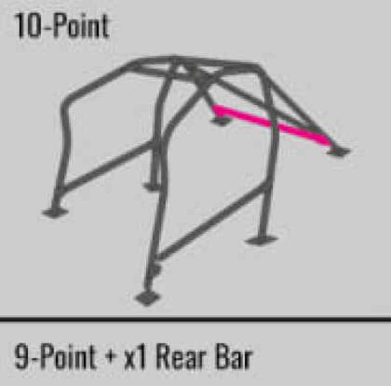 Cusco Roll Cage 2 Pass 10pt Dash Through Steel Sfty21 Toyota AE86 w/ Sunroof (S/O / No Cancel)
