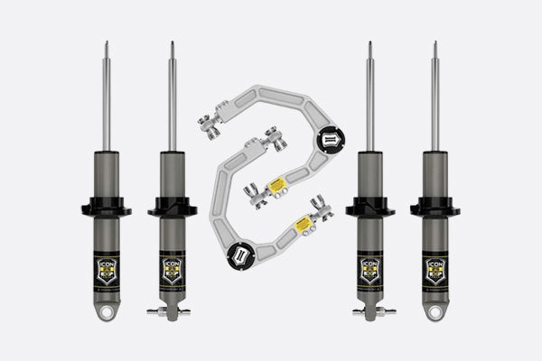 2021+ Ford Bronco Hoss 1.0 Pkg Stage 2 Suspension System Billet (1.5 - 3in Lift)