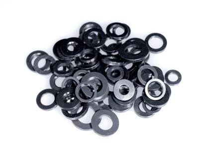 ARP M6 ID .990 OD black washers