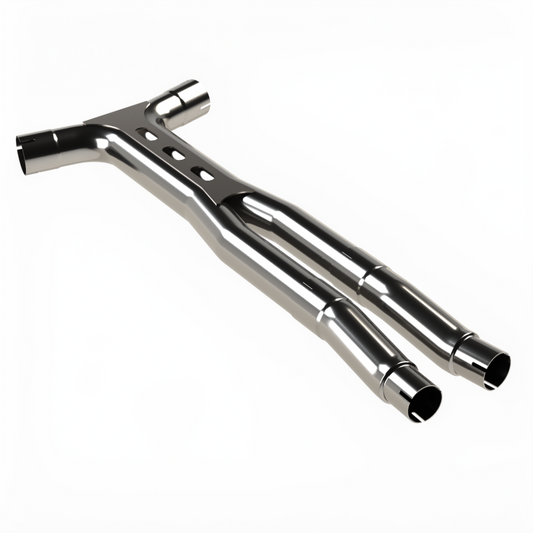 Kooks 15-26 Ford Mustang 5.0L V8 3in. SS Catted Ultra X-Pipe - OEM Connection Kooks 15-26 Ford Mustang 5.0L V8 3in. SS Catted Ultra X-Pipe - OEM Connection
