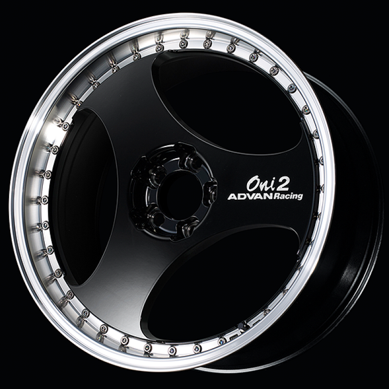 Advan ONI2 Progressive 20x8.5 / +33 Offset / 5-114.3 / 73mm Bore / Machining & Racing Gloss Black