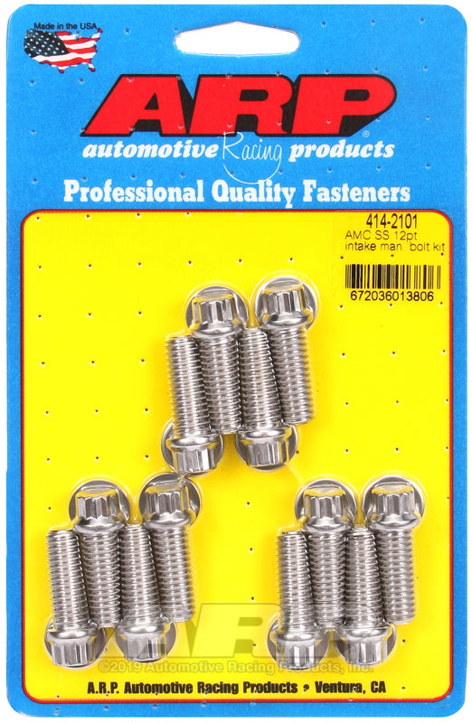 ARP AMC SS 12pt intake manifold bolt kit