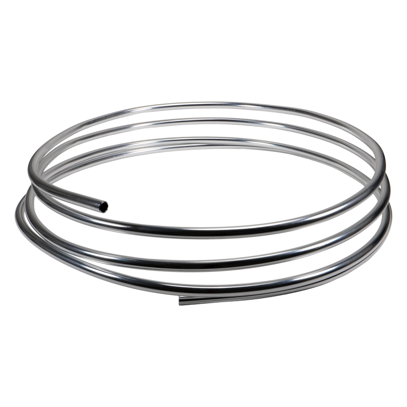 DeatschWerks 8AN Aluminum Hard Tubing 20ft Anondized Clear