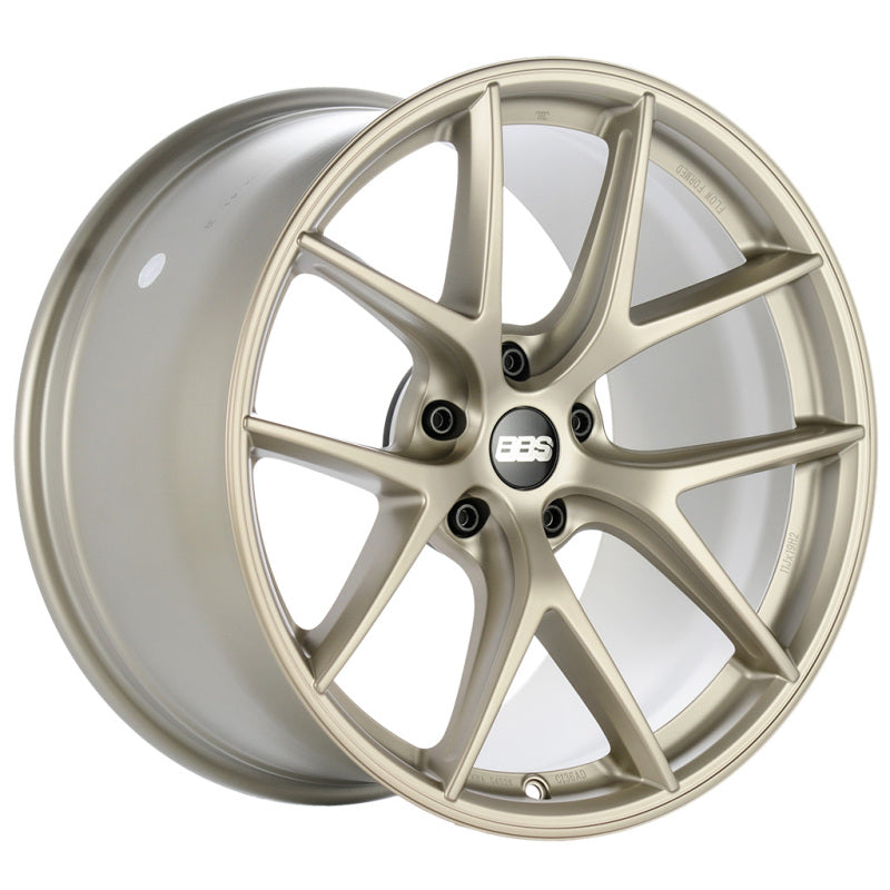 BBS Unlimited CI-R 20x11 ET52.5 (Face 3) Satin White-Gold Wheel