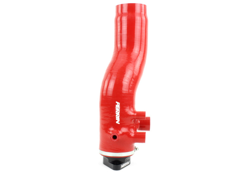 Perrin 2015+ Subaru WRX Red 3in Turbo Inlet Hose w/ Nozzle