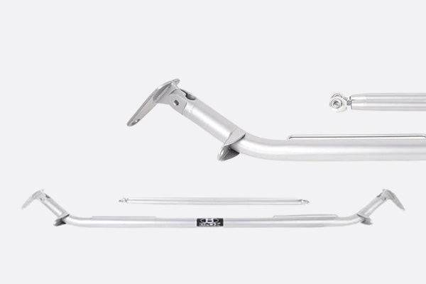 BLOX Racing Silver Harness Bar 94-01 Integra/92-00 Civic/02-06 RSX/88-91 CRX