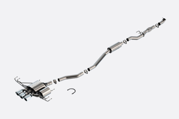 Borla 2024 Acura Integra Type S ATAK Cat-Back Exhaust System - Coated Black