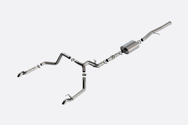 Borla 2024 Chevrolet/GMC 1500 ZR2 & AT4X 6.2L V8 4WD 4DR ATAK Catback Exhaust w/ Turndown Tips