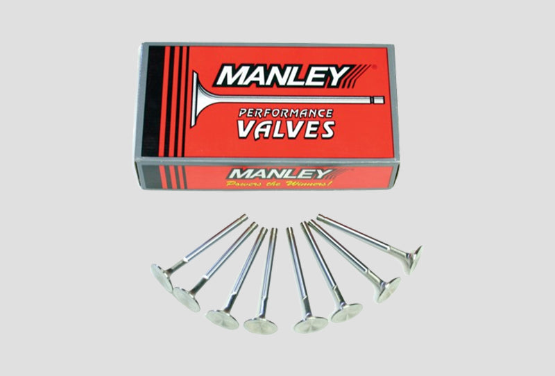 Manley Chevrolet Big Block 1.900in Head Dia. 5.422in O/A Length Race Series Exhaust Valve - Single