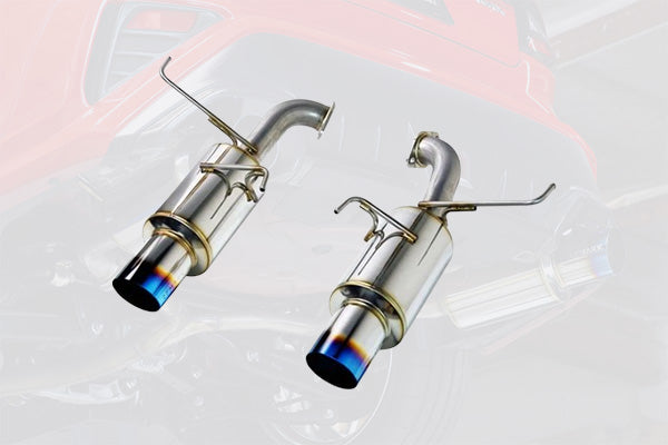 REMARK 2022+ Subaru WRX VB Axleback Exhaust - Dual R1 Spec Burnt Stainless