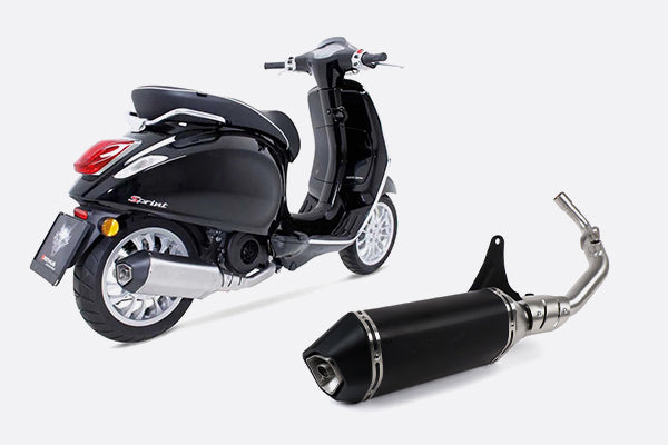 Remus 2016 Vespa Primavera 125ie 3V/Sprint 125ie 3V Euro 4 Header w/Catalytic Converter