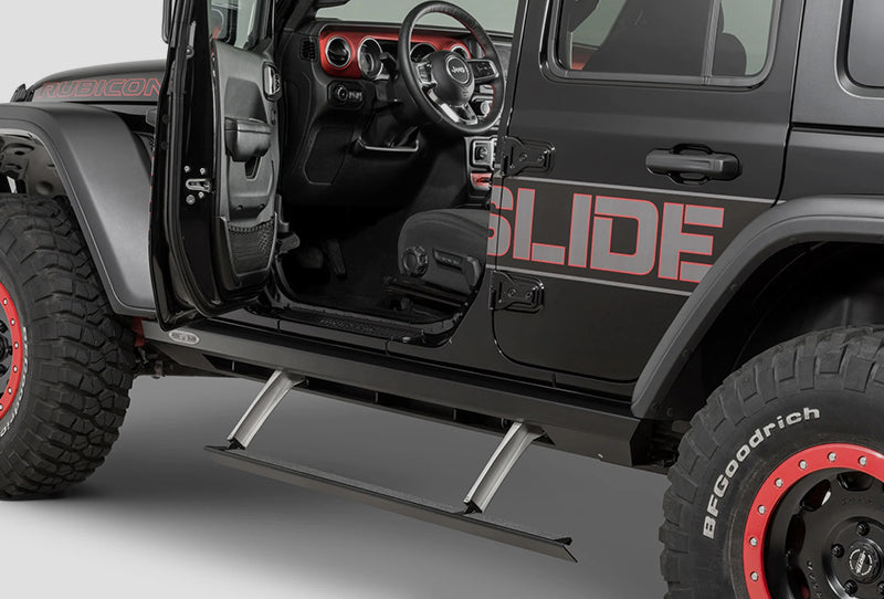 Rock Slide 18-22 Jeep Jl 2 Door Jl 2D Step Sliders 3rd Gen (2 Boxes)