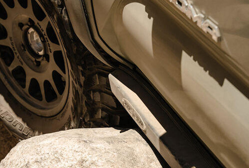 Rock Slide Engineering 05-23 Toyota Tacoma Rock Sliders Passenger Side Black Pwdercoat Steel