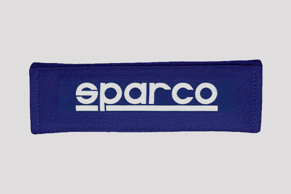 Sparco Belt Pad 3In Blue Racing