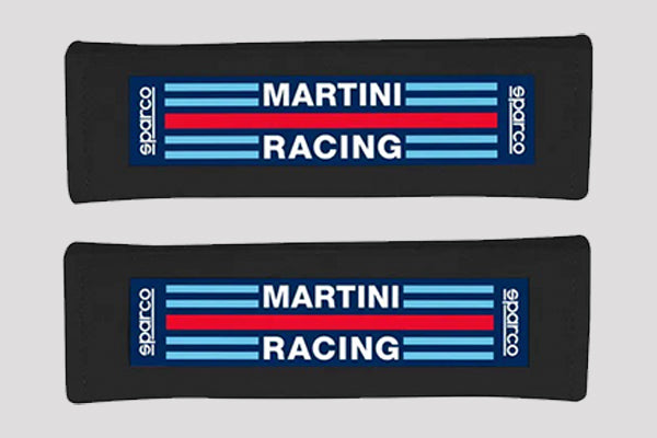 Sparco Belt Pad Martini-Racing Black