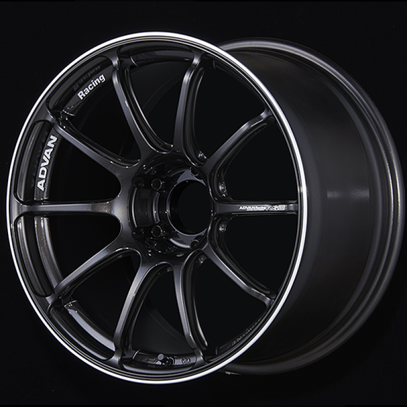 Advan RSIII 19x8.0 / +45 Offset / 5-120 / 72.5mm Bore / Black Gunmetallic & Ring