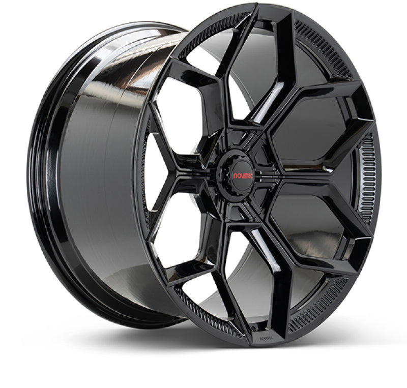 Vossen x Novitec NL5-5L 23x12 ET:15 Gloss Black Lamborghini Urus Rear Wheel