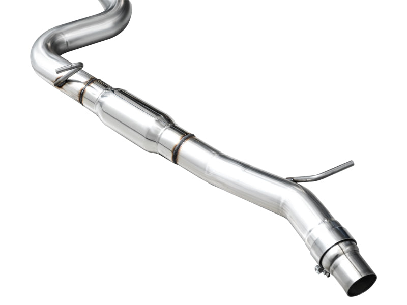 AWE MK8 Volkswagen Golf R Touring Edition Exhaust - Chrome Silver Tips