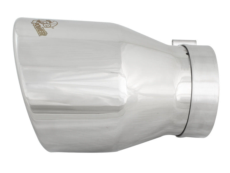 afe MACH Force-Xp Universal Exhaust Tip 4 IN Inlet x 6 IN Outlet x 9 IN L
