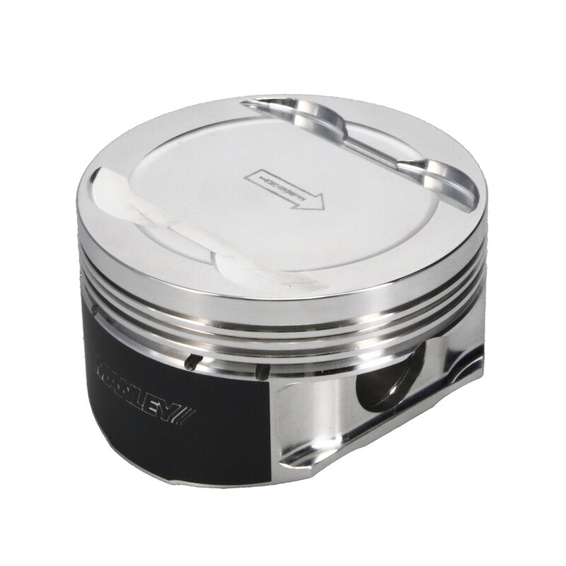 Manley Ford 3.7L Cyclone V6 3.76in Bore 9.5:1 Comp Ratio -5.0cc Dish Platinum Piston - Single
