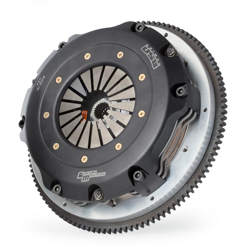 Clutch Masters 02-05 VW Jetta 2.8L 24v 6 Sp Race Twin Disc Clutch Kit w/ Alum. FW w/ Hydr. Slave