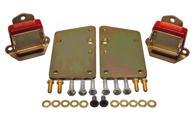 Energy Suspension Ls Conversion Mtr Mount Set - Red