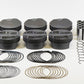 Mahle MS Piston Set GM LSX 434cid 4.155x1.110RCH 4.0 Stk 6.125 Rod .927 Pin 5.6cc 13.8CR - Set of 8