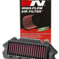 K&N 12-13 Kawasaki EX650R Ninja 649 Replacement Air Filter