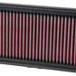 K&N 12-16 Peugeot 208 L3-1.0L Replacement Air Filter
