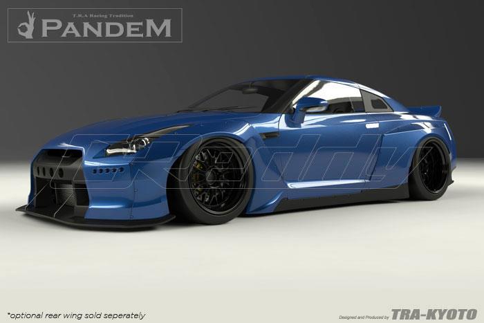 GReddy Nissan GTR R35 Version 2 Padem X Rocket Bunny Rear Under Diffuser