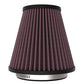 K&N Universal Clamp-On Air Filter 6in Base x 3.5in Top x 6.3125in H