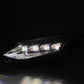 AlphaRex 23-24 Nissan Z NOVA-Series LED Projector Headlights Alpha-Blk w/Activation Light & Seq.Sig