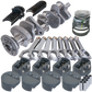 Eagle Chevy 327 SJ 3.250in Crank 2.300in Mains 6.125in H-Beam 4.040in Pistons Rotating Assembly