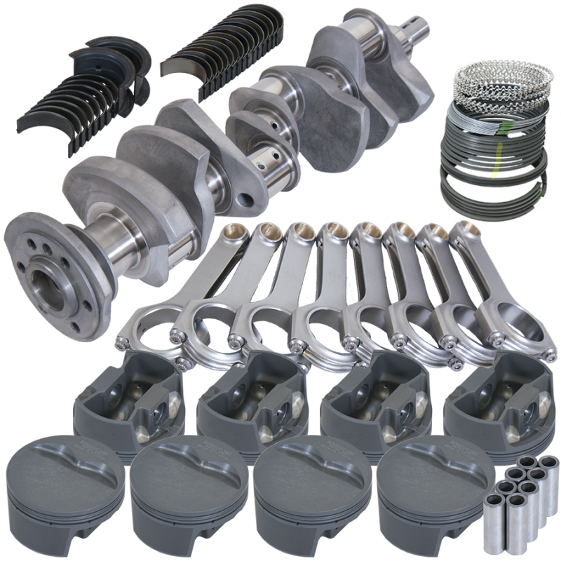 Eagle Chevy 327 SJ 3.250in Crank 2.300in Mains 6.125in H-Beam 4.040in Pistons Rotating Assembly