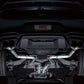 AWE 2024 Ford Mustang GT Fastback S650 RWD Track Edition Catback Exhaust w/ Quad Diamond Black Tips
