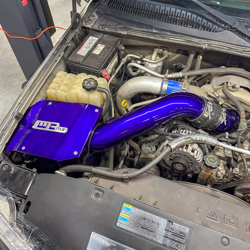 Wehrli 01-04 Duramax LB7 4in High Flow Intake Horn - Illusion Blueberry