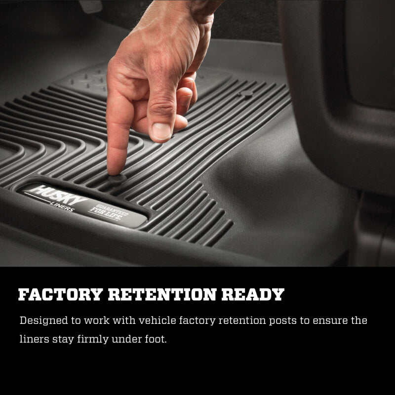 Husky Liners 2024+ Chevy Traverse / 2024+ GM Acadia X-Act Contour Front Seat Floor Liners - Black