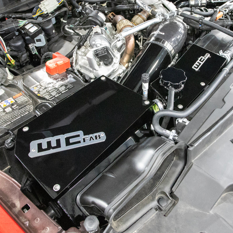 Wehrli 20-24 Ford 6.7L Powerstroke 4in. Intake Kit - Bengal Silver