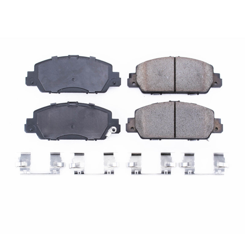 Power Stop 21-22 Honda Accord Front Z17 Evo Ceramic Pad w/Hardware