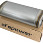 afe MACH Force-Xp Muffler 2-1/2 IN ID Offset/Dual x 18 IN L x 8 IN W x 5 IN H - Oval Body