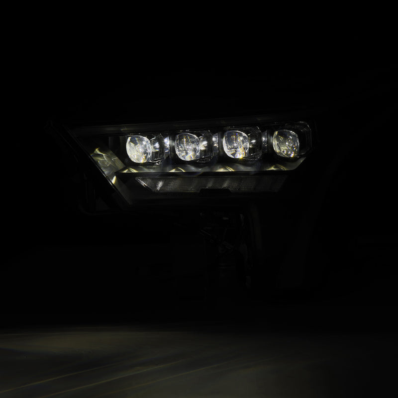 AlphaRex 22-23 Toyota Tundra/Sequoia LED Proj Headlights Black w/ Seq Activ Light/Seq Signal & DRL