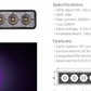 Oracle 9.5" 48W Angled LED Scene Light - 5,700K