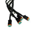 DV8 Offroad Universal 4-Way 1-DTP to 4-DTP Plug Harness - 15ft