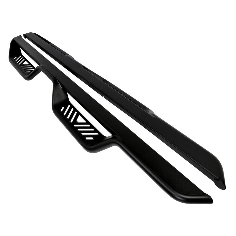 Westin 07-18 Jeep Wrangler JK Unlimited Outlaw Drop Nerf Step Bars - Black