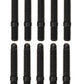 Moroso M6-1.00 x 38mm Black Oxide Bullet Nose Stud Kit - 10 Pack