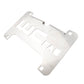 Wehrli 15-19 Chevy HD Lower Valance Filler Panel License Plate Mount Bracket