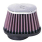 K&N Filter Universal Clamp-On Filter 2in Flange / 2-23/32in Base / 3in x 2in Top / 2-3/4in Height