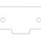 Cometic Chrysler W2 Head V8 .020in Fiber Intake Manifold Gasket Set