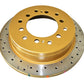 DBA Toyota Cruiser Rear Drilled & Slotted 4000 Series Rotor
