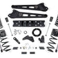 Zone Offroad 19-24 Ram 2500 6.5in Radius Arm - 4.5in Rear Coils - Diesel - 6-Bolt T-Case-Fox Shocks